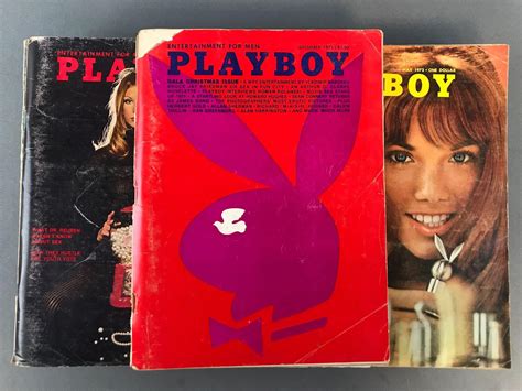 Lot 214638582. . Valuable playboy magazines